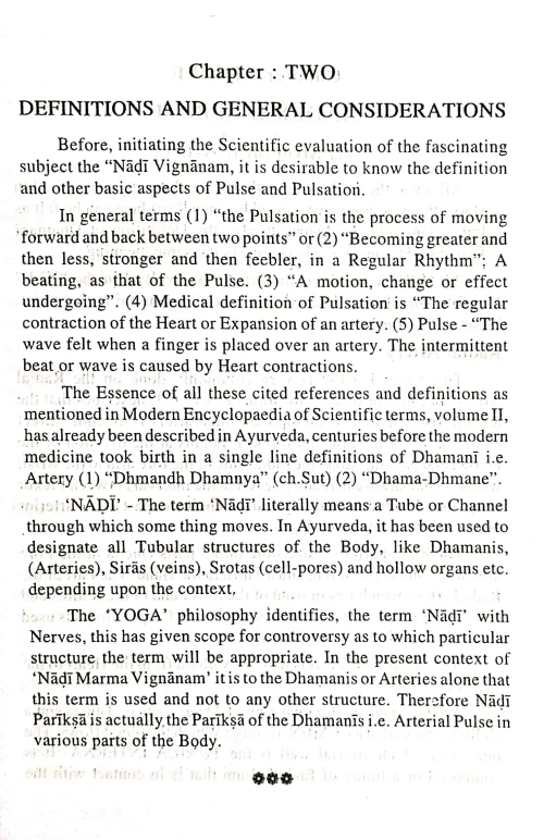 Over View of Nadi Pariksa